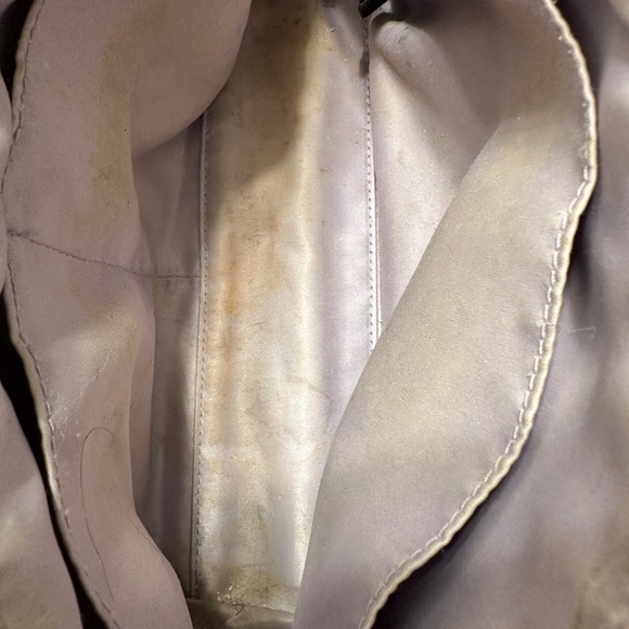 Coach Heritage Stripe Signature “C” Makeup Travel Cosmetic Pouch Bag‎ Grey - Picture 7 of 9